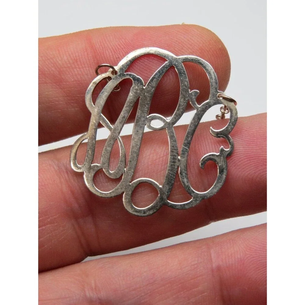 14k Initials A-R-C Nameplate